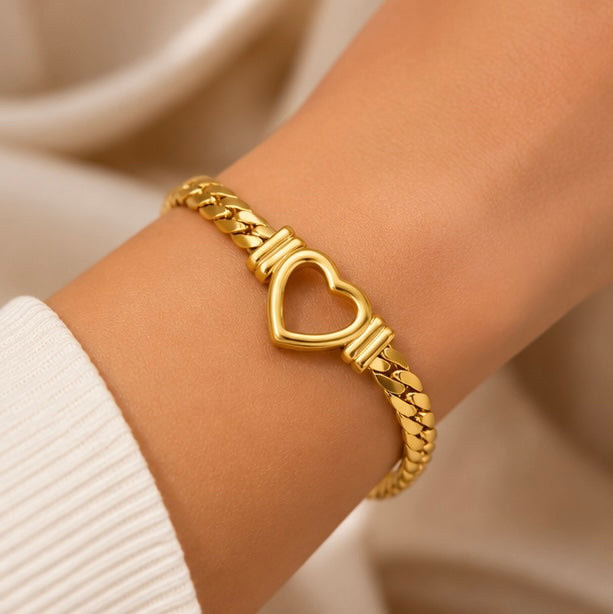 Hjärt Armband