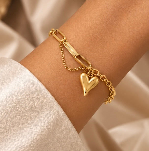 Hjärt Armband
