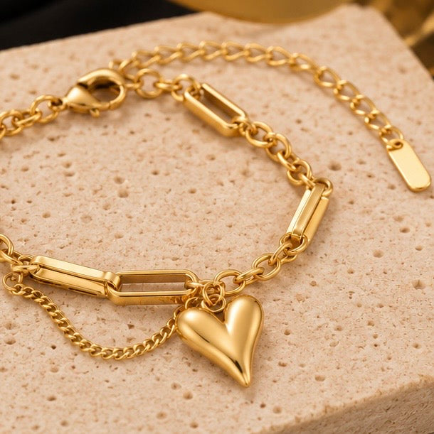 Hjärt Armband