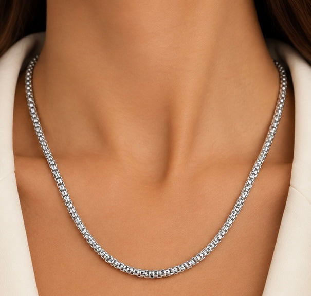 Vera Silver Halsband