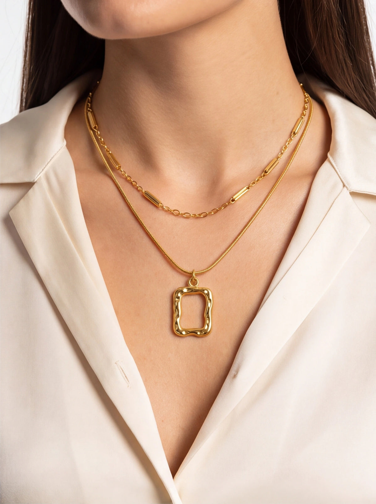 Guld Rut Halsband