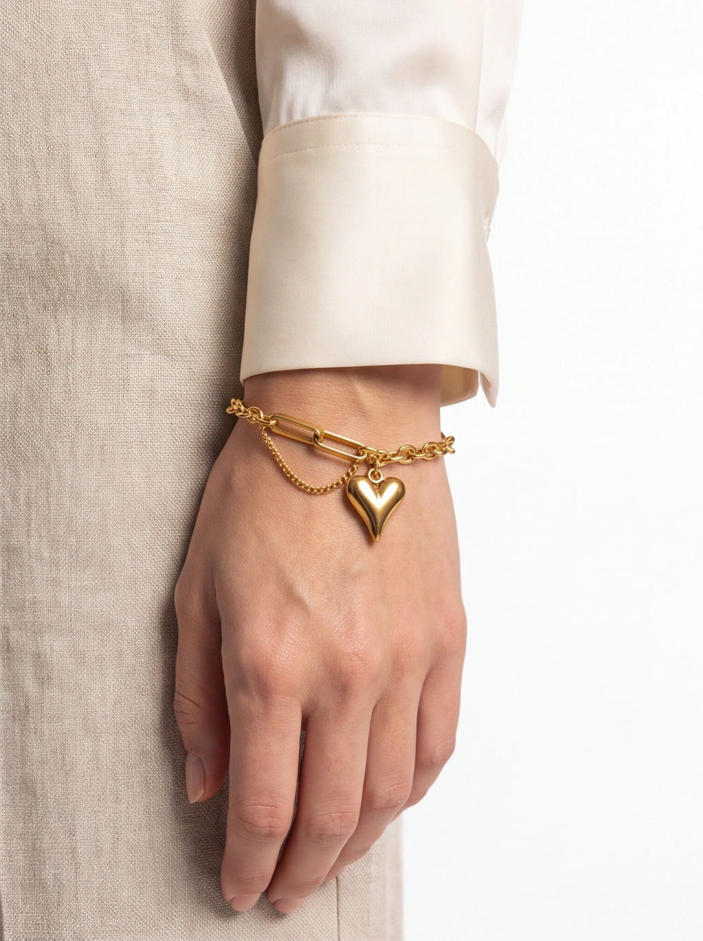 Hjärt Armband