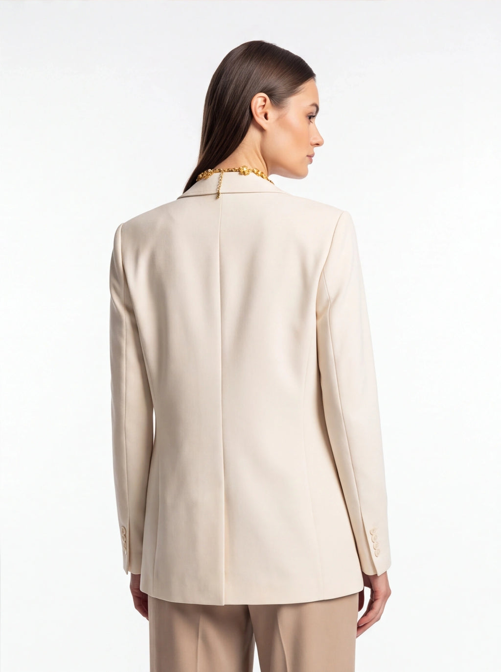 Blom Guld Halsband